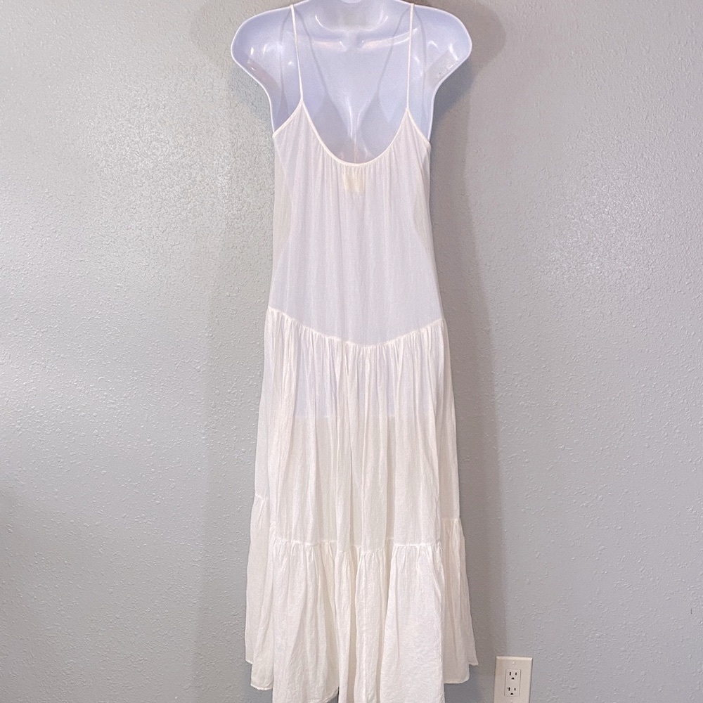 9Seed Elegant Tiered CoverUp Dress with Pockets - Picture 6 of 8